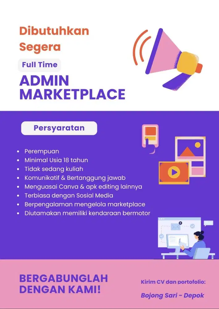 Admin Konten Canva Desain