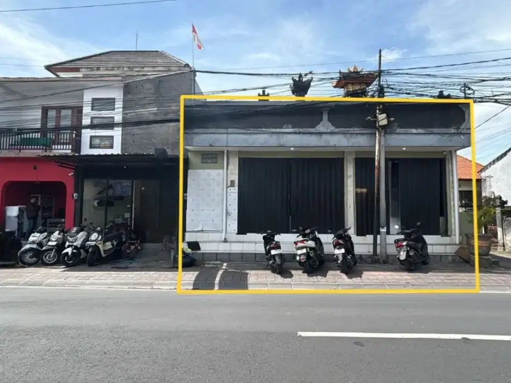 Ruko Bagus 1 Lantai di Kawasan Premium Disewakan, di Canggu Area