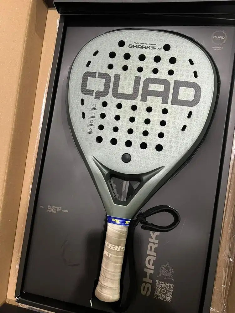 WTS Raket Padel Quad Shark