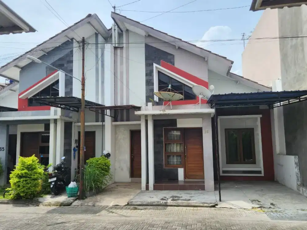 RUMAH CLUSTER MURAH SOLO KARTASURA DEKAT LUWES, BANDARA ADI SOEMARMO