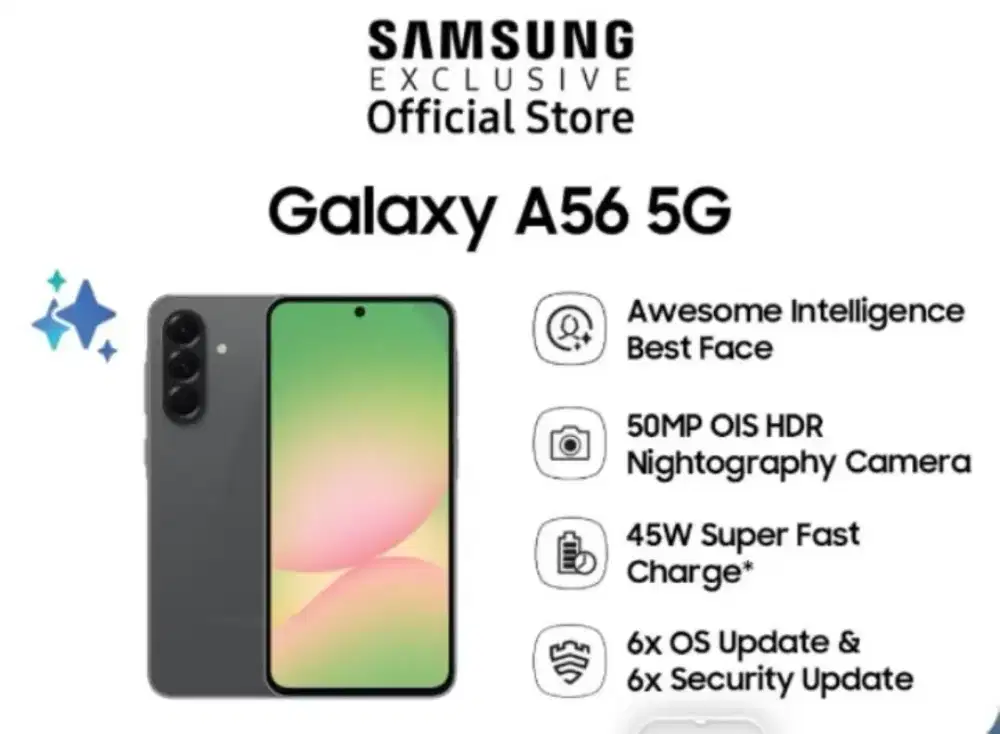 Samsung A56 5G ram 12/256gb New