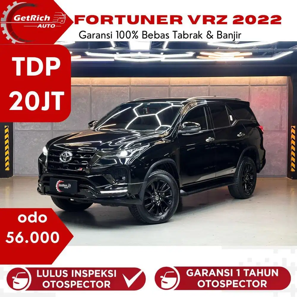 Hitam !!! Toyota Fortuner 2.8 VRZ At 2022