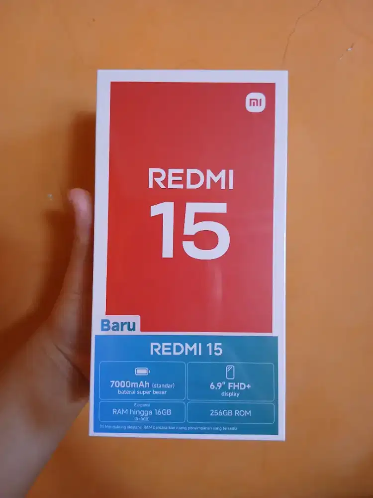 REDMI 15 Segel Box 2,5jt Nego Tipis