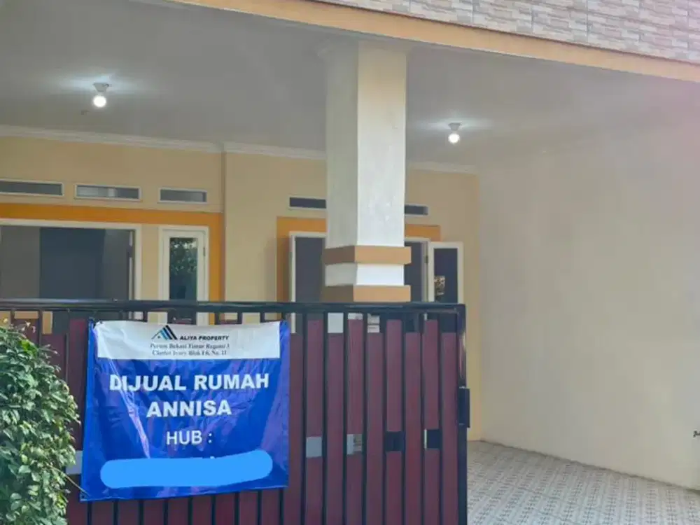 JUAL RUMAH MURAH FASILITAS LENGKAP DI BEKASI TIMUR REGENCY BEKASI