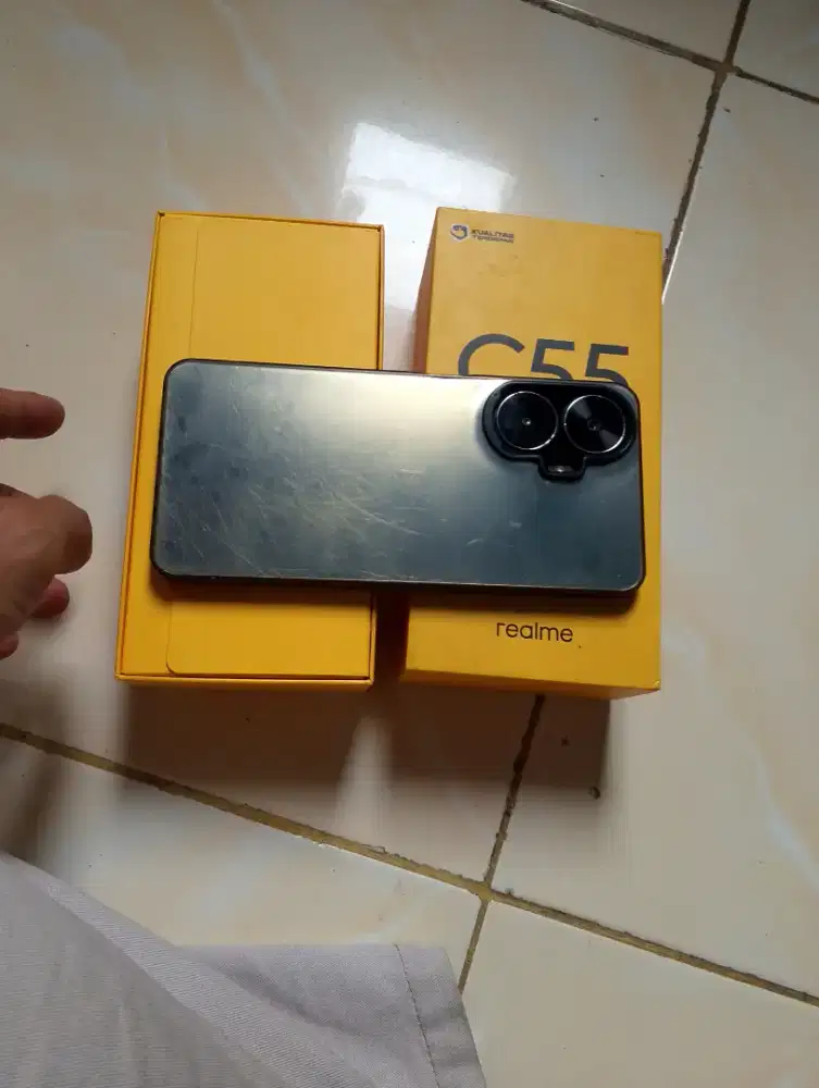 Dijual hape realme c 55 1.6jt nepis ram 8/256 nfc