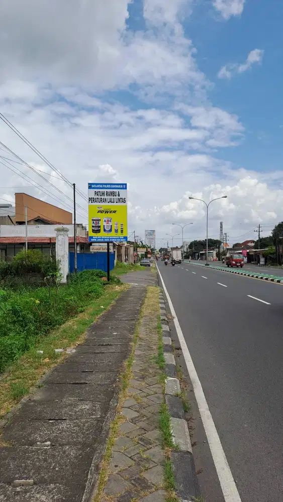 Dijual Tanah Jl. Diponegoro, Wirogunan , Kartasura