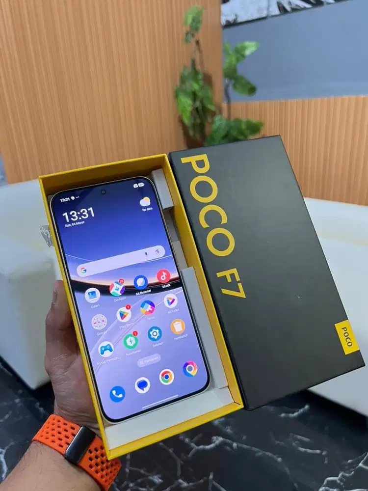 Poco F7 12/512GB Fullset garansi aktif