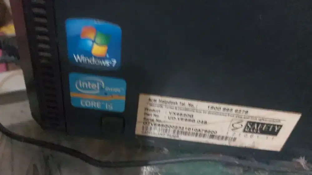 Dijual PC acer buildup minus dikit masih layak pakai