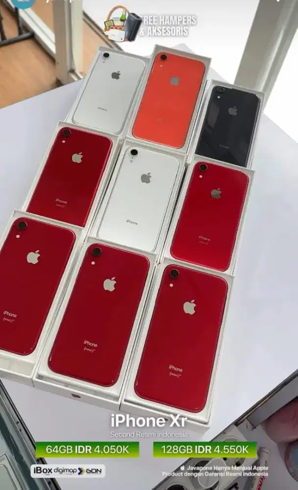 iPhone xr second iBox ready kredit tanpa DP