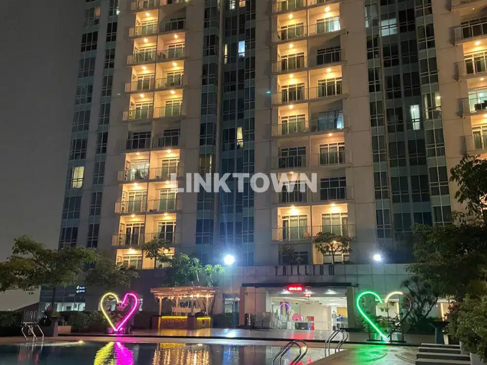 Full Furnished Apartemen Trillium 2 Br di Pusat Kota Surabaya