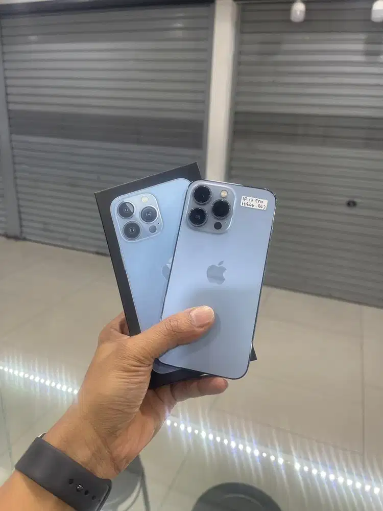 Iphone 13 pro 128gb second fullset mulus nominus semua fungsi normal