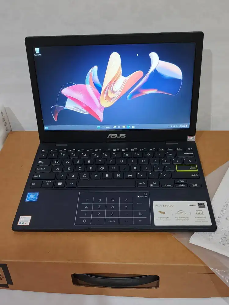 Laptop Asus Murah!! Asus E210MA N4020 Ram 8Gb SSD 512Gb 12 FHD W11