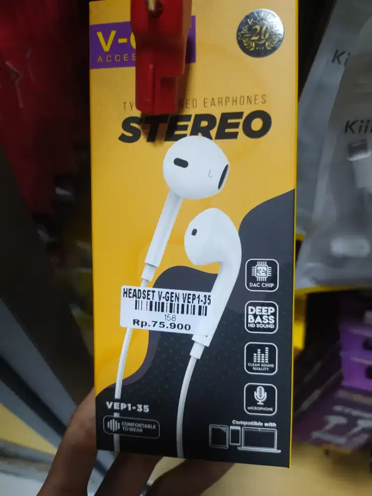 HEADSET V-GEN VEP1-35