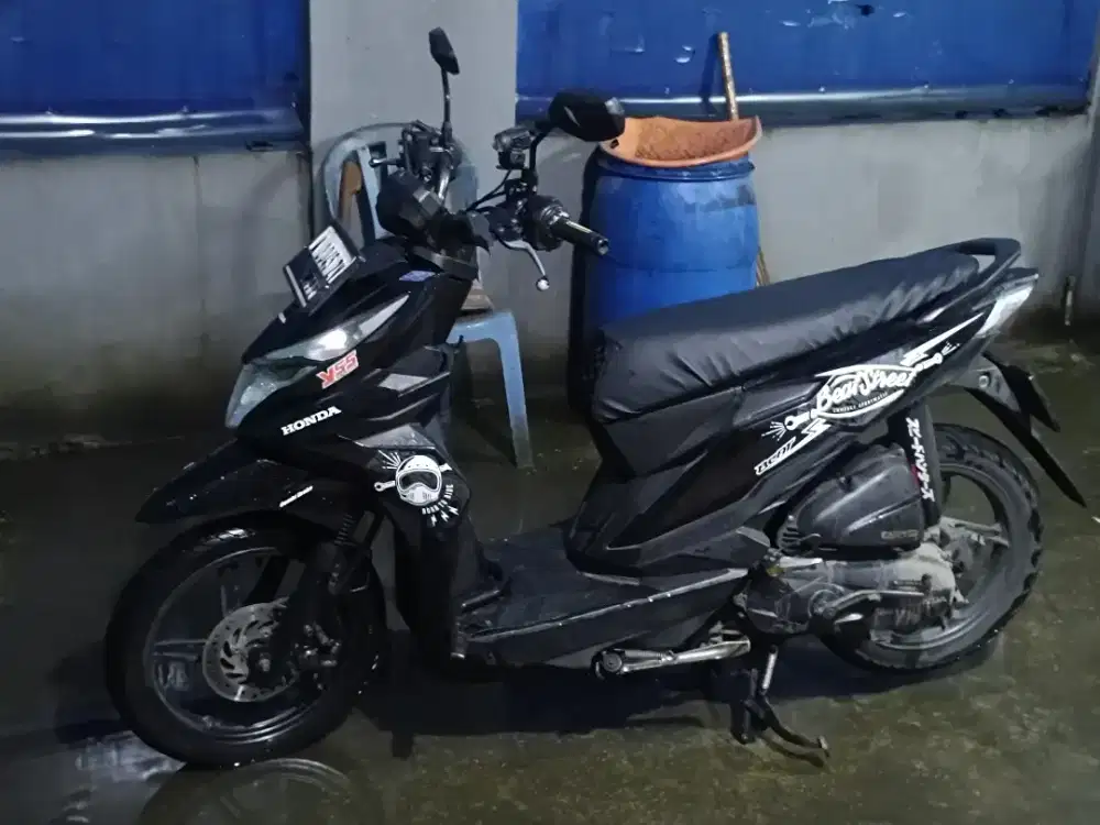 Beat street 2017 lengkap plat kabupaten Tangerang,pajak off 1x.