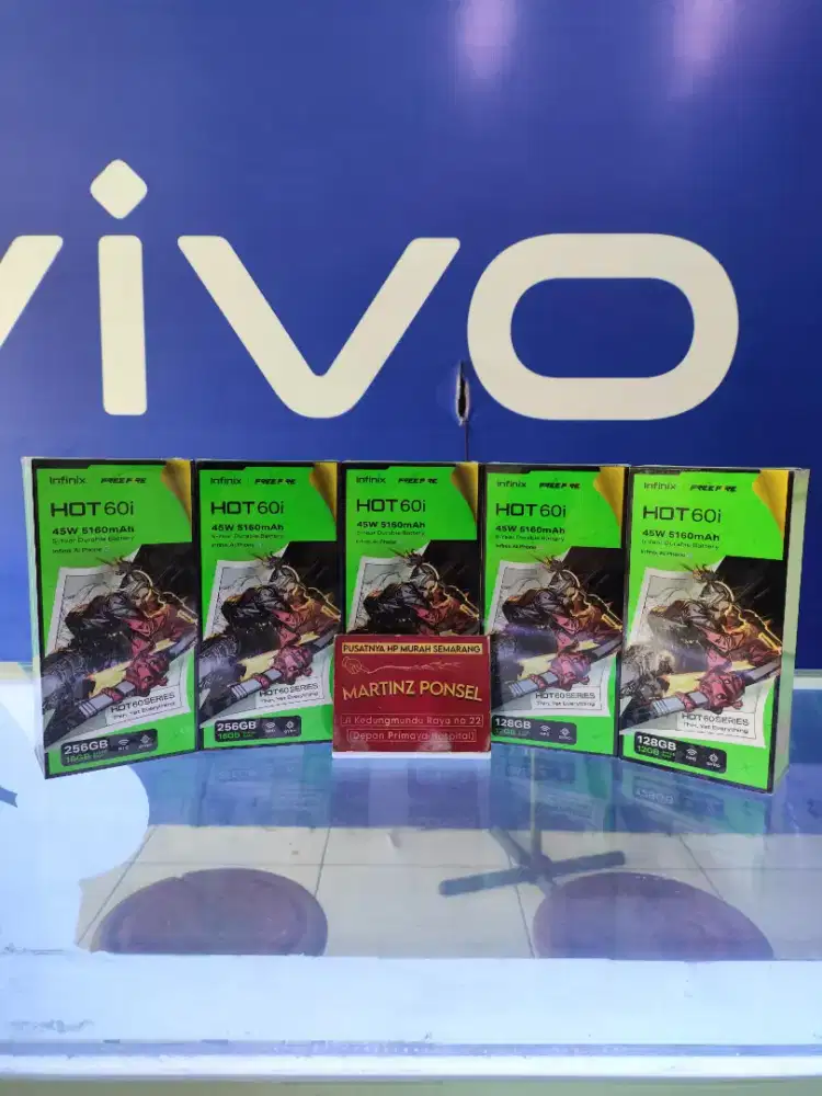 INFINIX HOT 60i 6/128 , 8/256 GB NEW