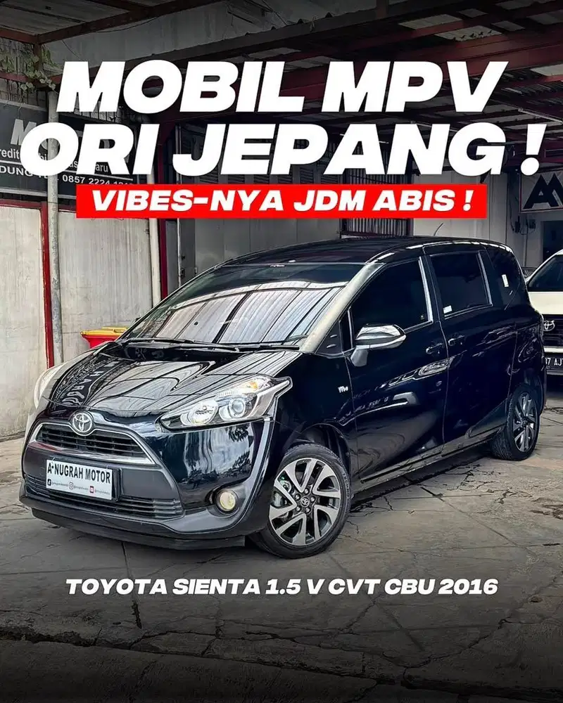 KILOMETER RENDAH !! Toyota SIENTA V MATIC 2016 || ANM