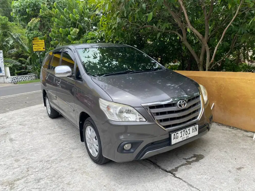 2013 Toyota Kijang Innova 2.0 G plat AG Agris mobil bekas sekoto