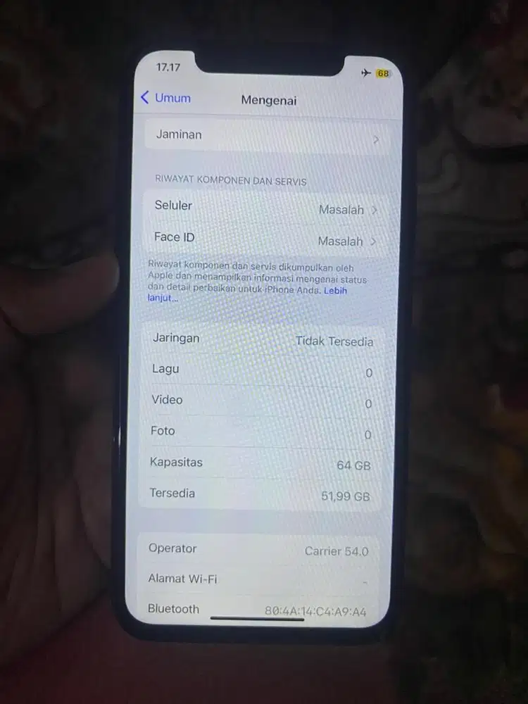 Hape ipon ten/X 64gb