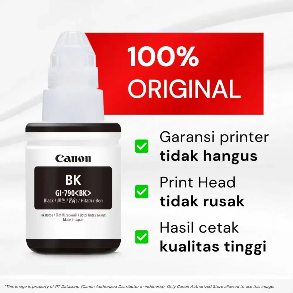 Tinta Canon 790 B, Y, C, M