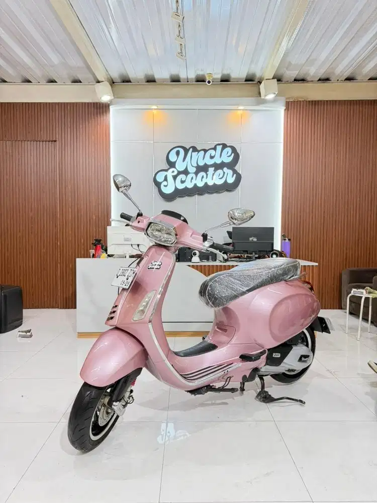Vespa Sprint 150 Iget Abs 2019 Facelift Merah Muda