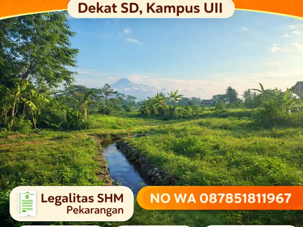 Tanah Jogja 2 MENIT SD BIAS KALIURANG SHMP