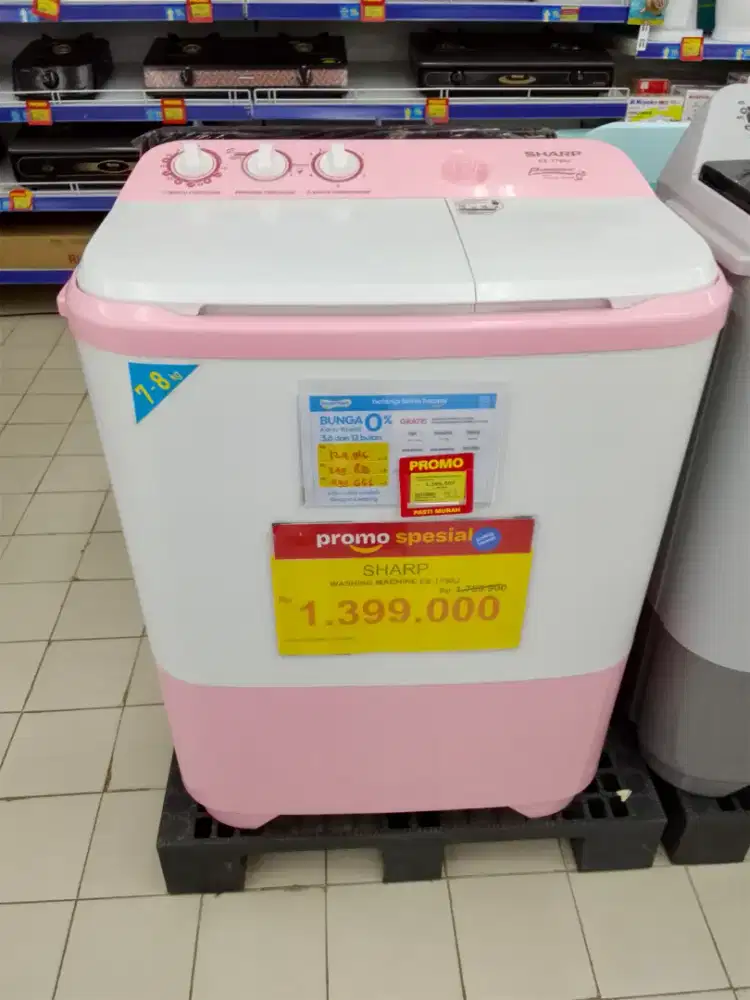 promo cicilan mesin cuci cuma pakai ktp tanpa dp free angsuran 1-2×