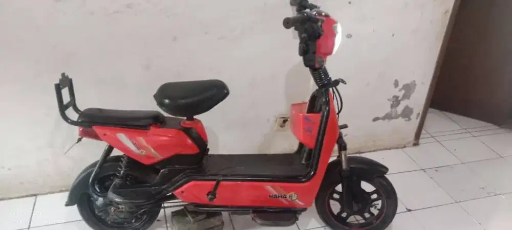 merek HAHA model sepeda listrik
