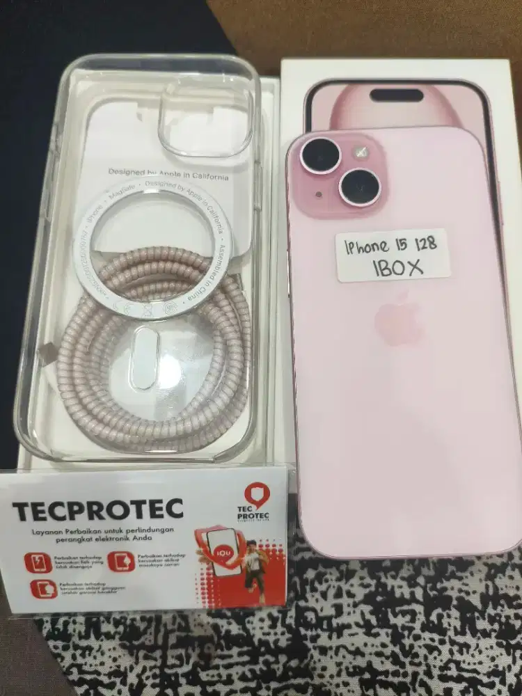 iphone 15 ibox, asuransi 10 bulan, perfect condition, full bonus