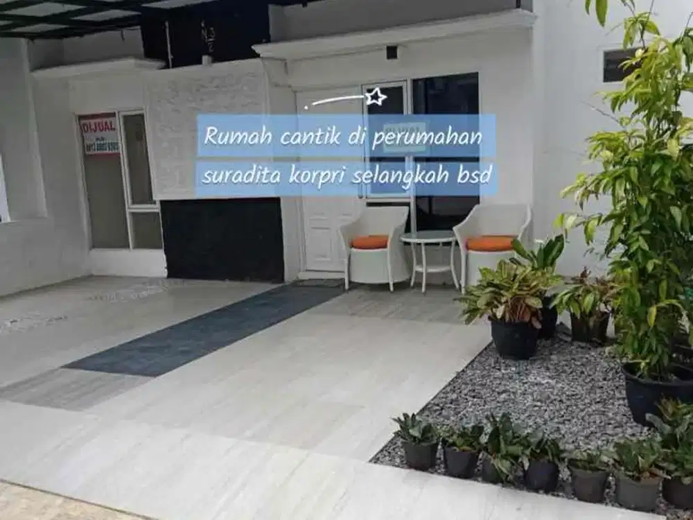 rumah siap huni perumahan korpri suradita harga sangat istimewa