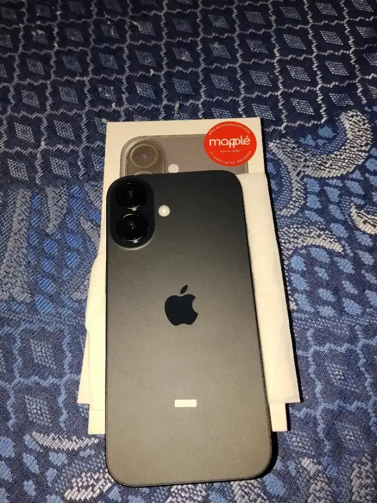 di jual iphone 16 128 black ibox