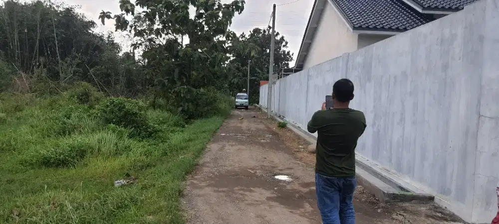 Tanah Lebar 50m di jual 300rb