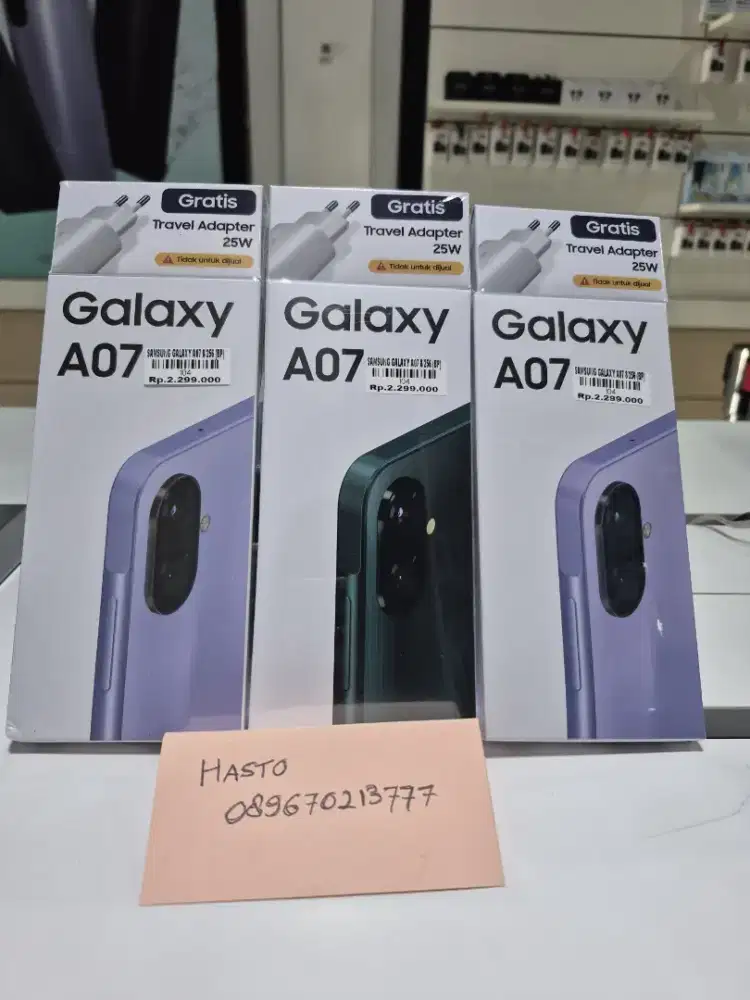 Samsung A07 4/64GB ATLANTIS DAHSYAT
