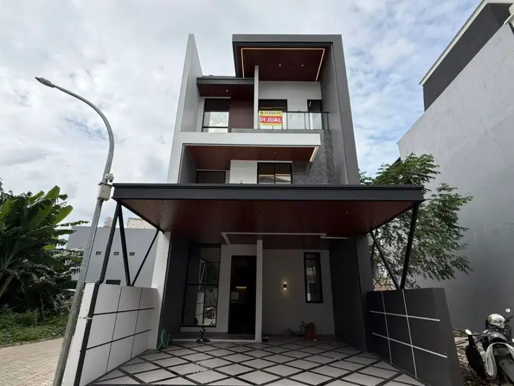 Dijual Rumah Modern Jagakarsa Mewah 3 lantai Lokasi Jakarta Selatan