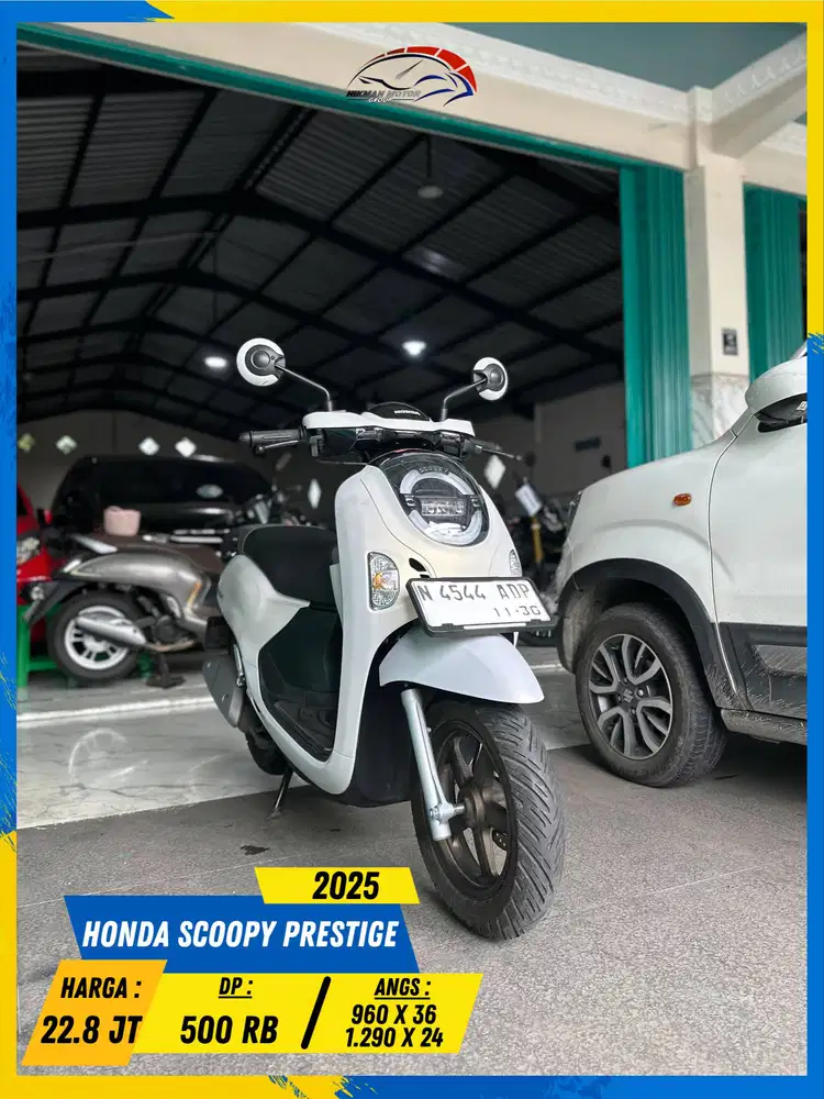 HONDA SCOOPY PRESTIGE 2025 NEGO GASS POLL HIKMAH MOTOR KEPUH
