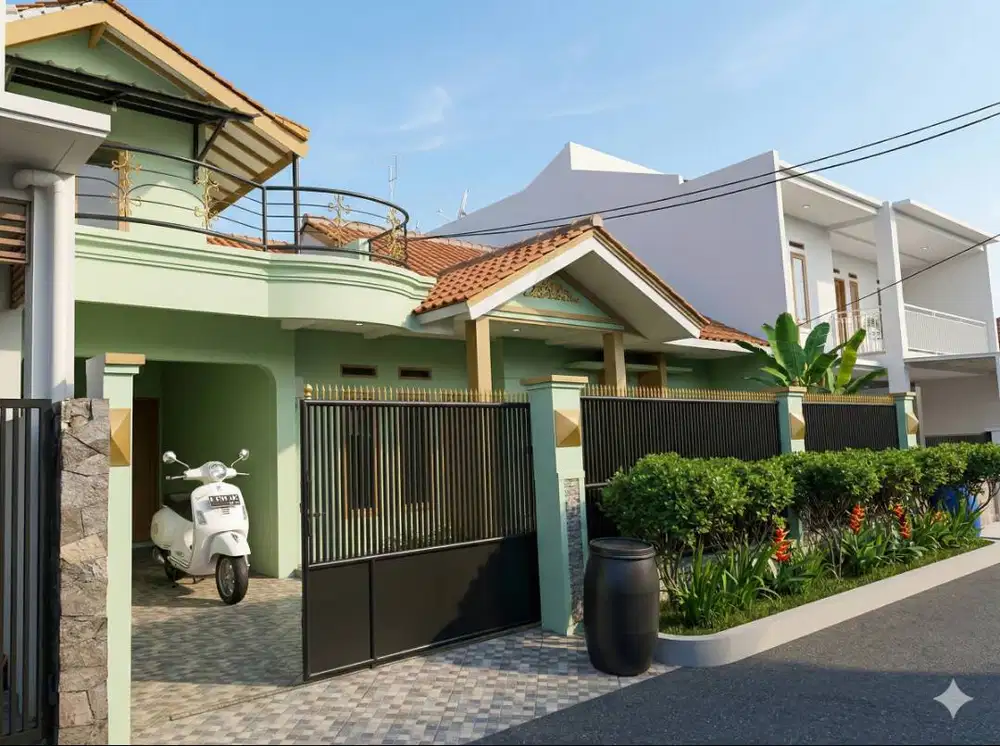 Dijual Cepat Rumah Siap Huni 5KT Semi Furnished Margahayu Raya