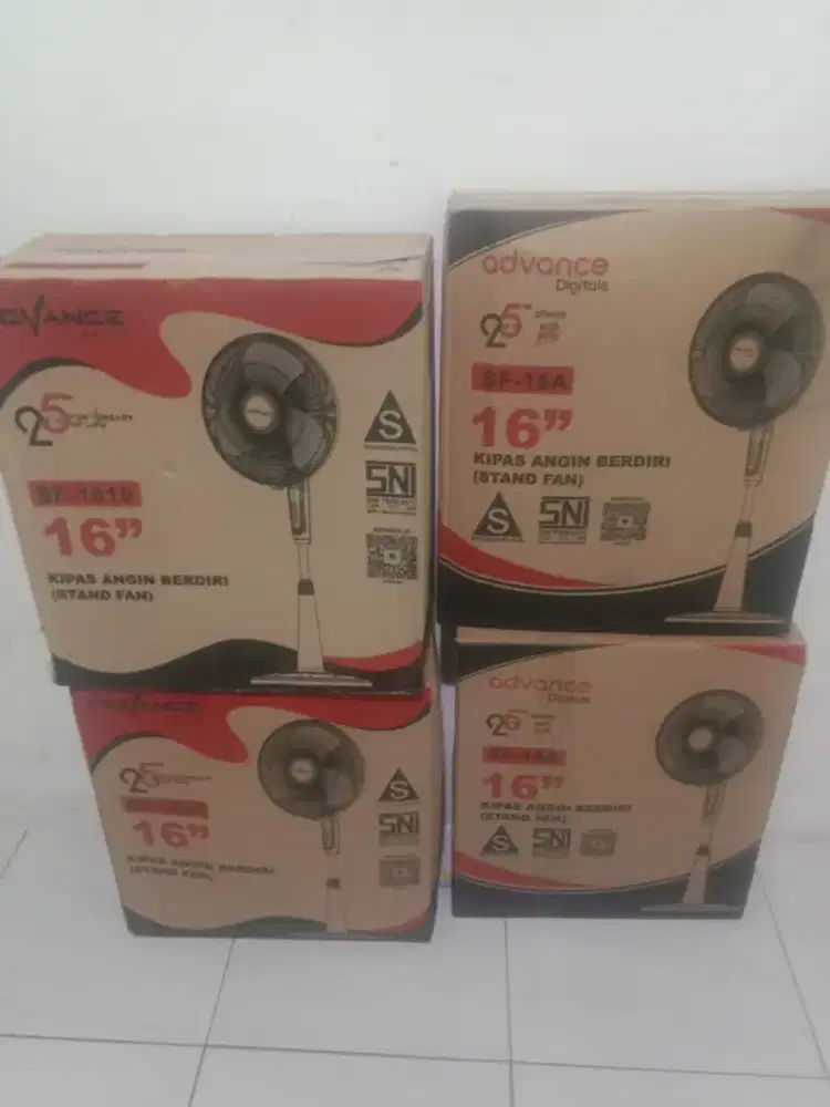 Kipas angin advance 16inch 100% baru