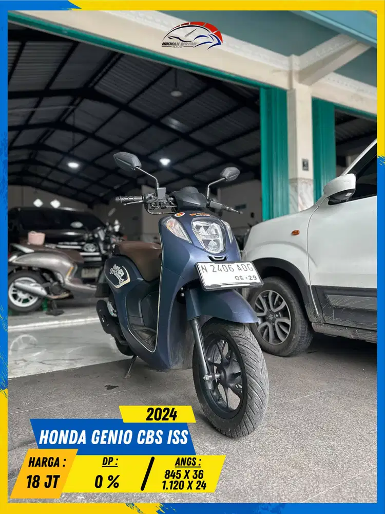 HONDA GENIO 2024 GAS KANN MASZEHH HIKMAH MOTOR KEPUH