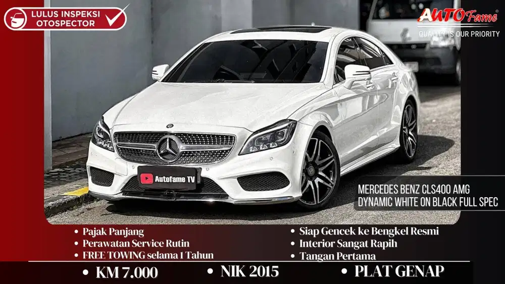 Mercedes Benz CLS400 AMG Dynamic NIK 2015