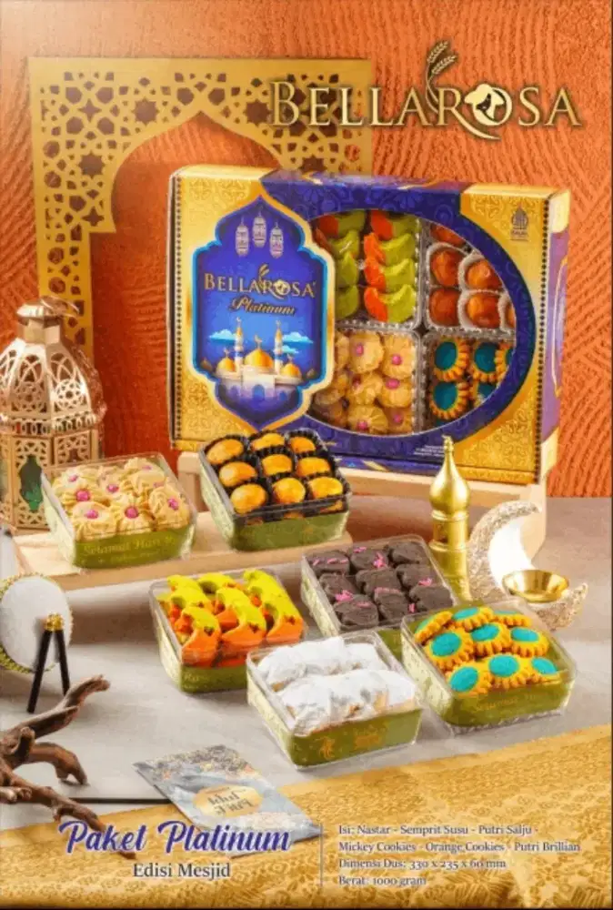 Kue Kering Hampers Bellarosa Paket Platinum