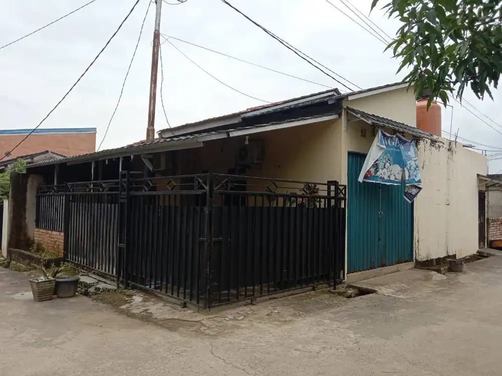 rumah + warung dijual cepat