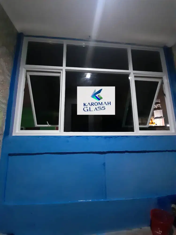 Jual kusen aluminium super murah bisa custom buat pintu jendela