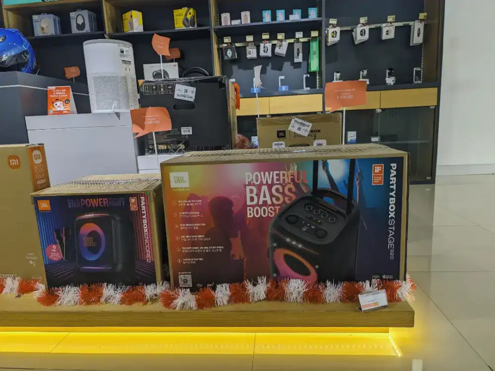 READY JBL PARTYBOX STAGE 320 BISA DI CICIL CUMA PAKE KTP AJA