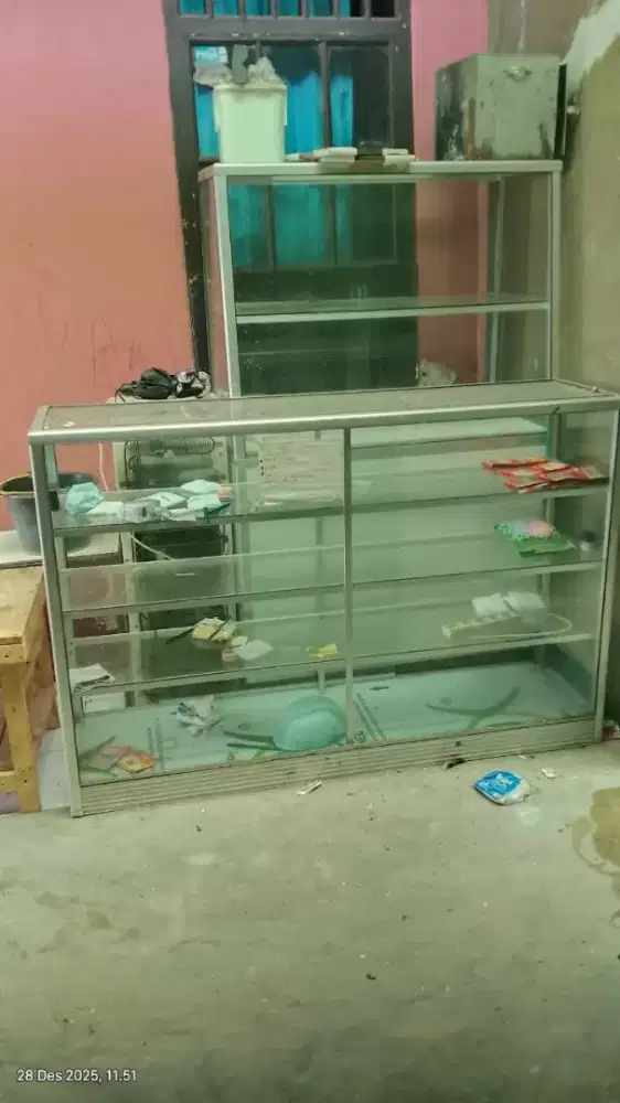 Etalase konter atau buat usaha