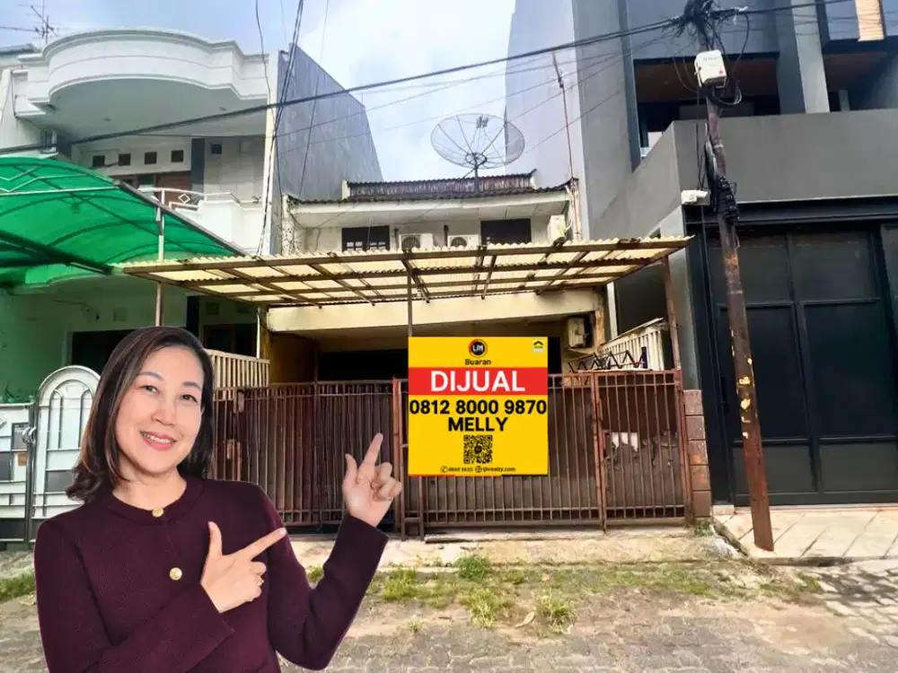 Rumah 2 Lantai di Komplek Danau Indah Sunter Jakarta Utara