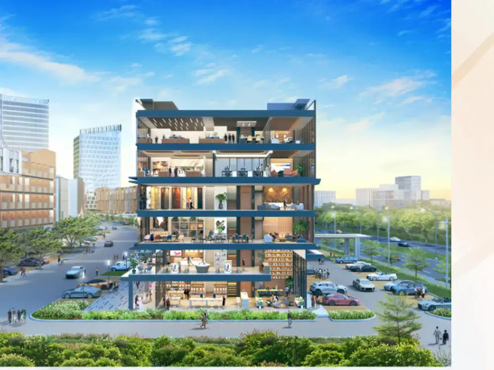 AUTO CUAN! RUKO CITY GATE 5 LANTAI HARGA 8 M-AN AJA!