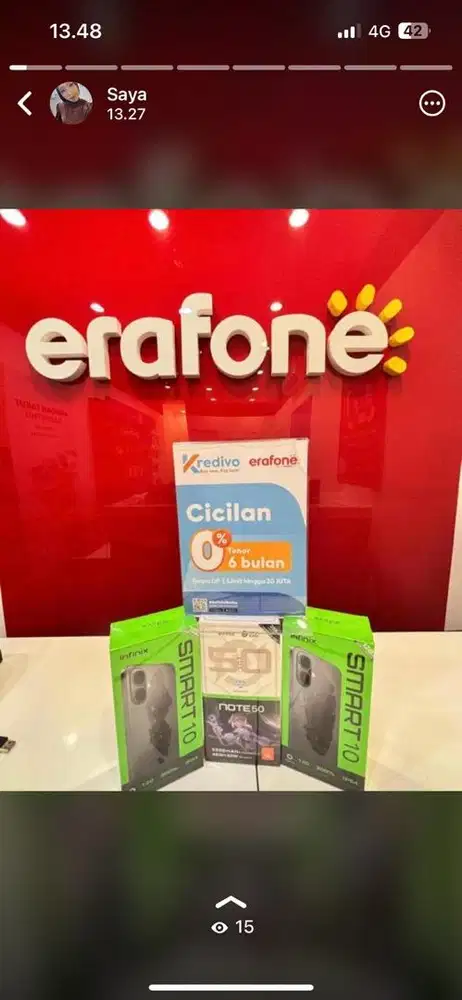 Infinix smart 10 erafone Tataan