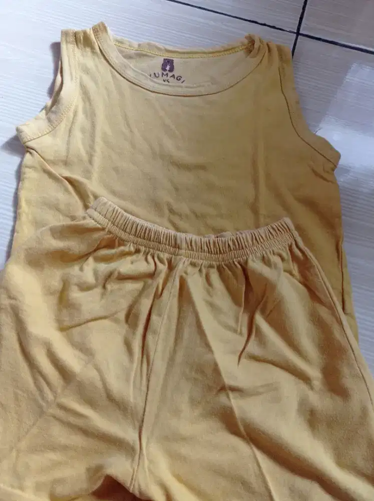 Baju main anak tangan pendek