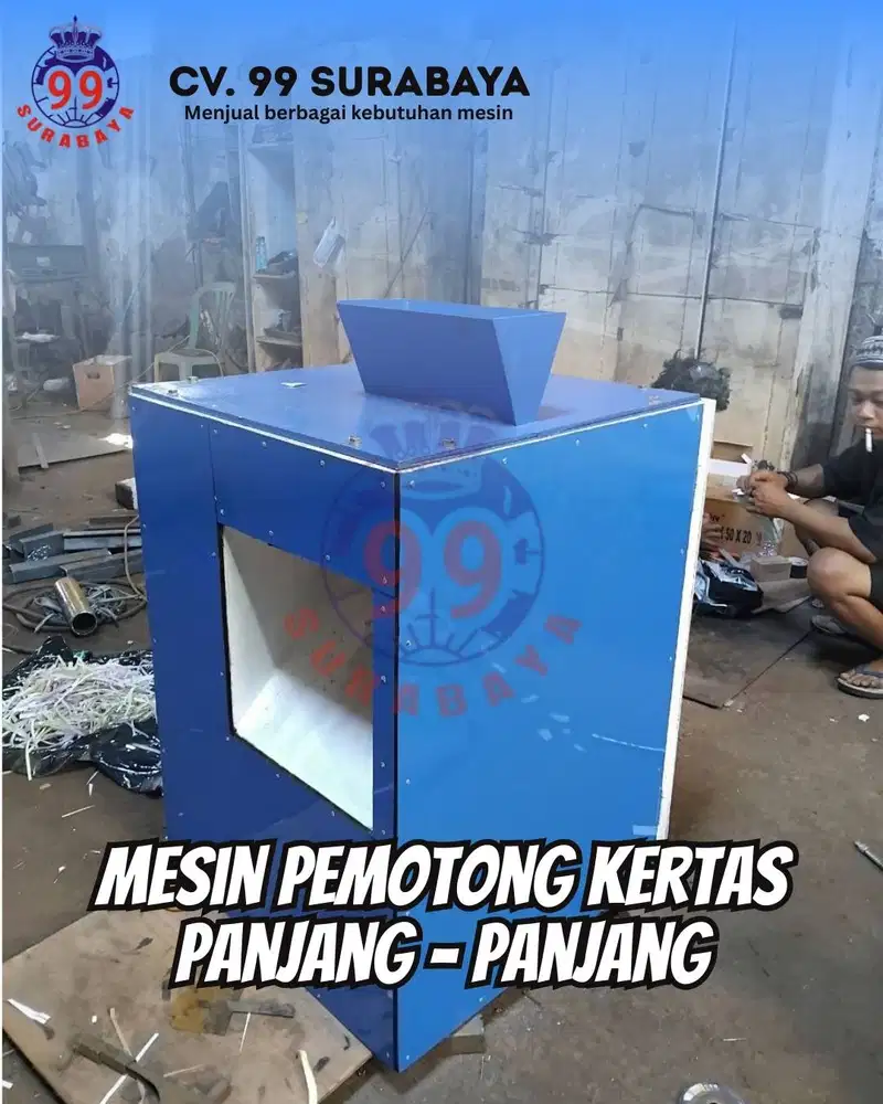 Mesin Pemotong Kertas Hasil Panjang Panjang
