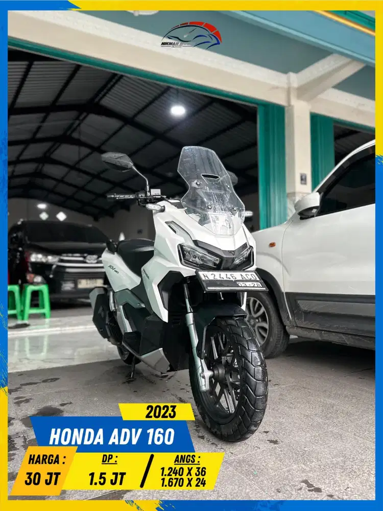 HONDA ADV 160 2023 BEKAS BERKUALITAS HIKMAH MOTOR KEPUH MALANG