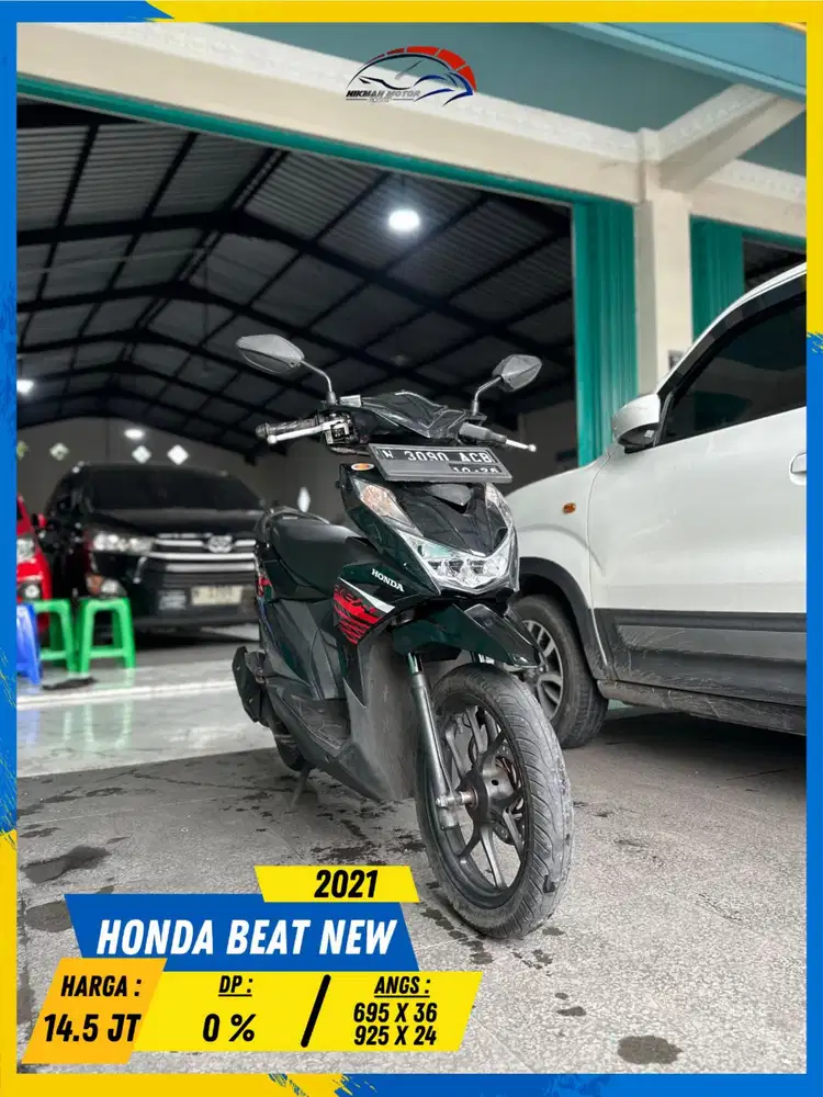 HONDA BEAT NEW 2021 BEKAS RASA BARU BOSSKU HIKMAH MOTOR KEPUH MALANG